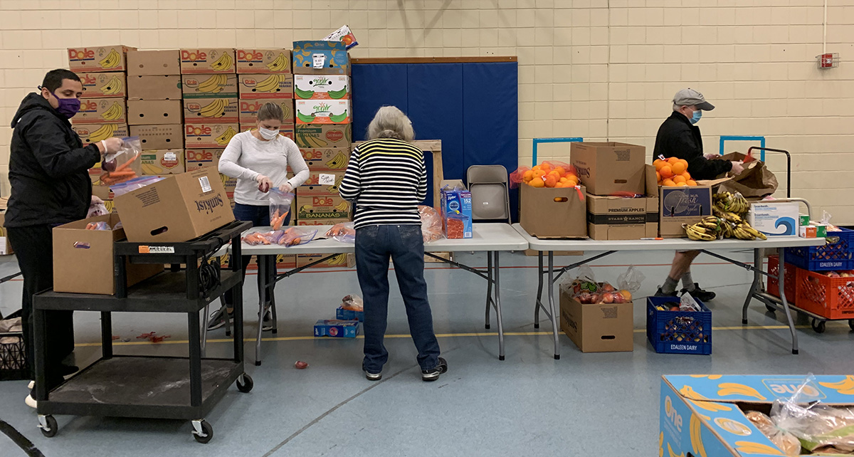 Food Boxes Program Eugene Southtowne Rotary