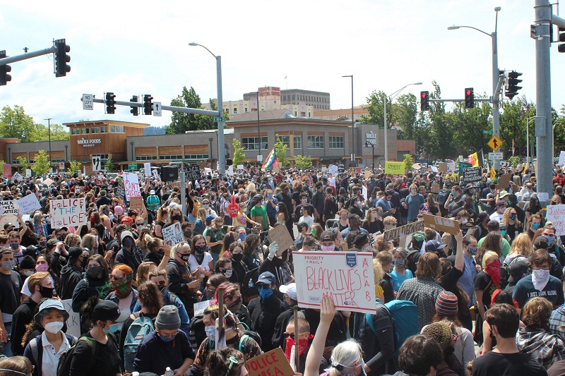 Protest in Eugene