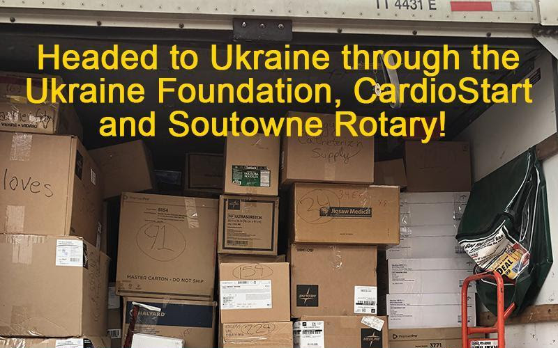 Rotarians Prepare 300 MORE Boxes for Ukraine