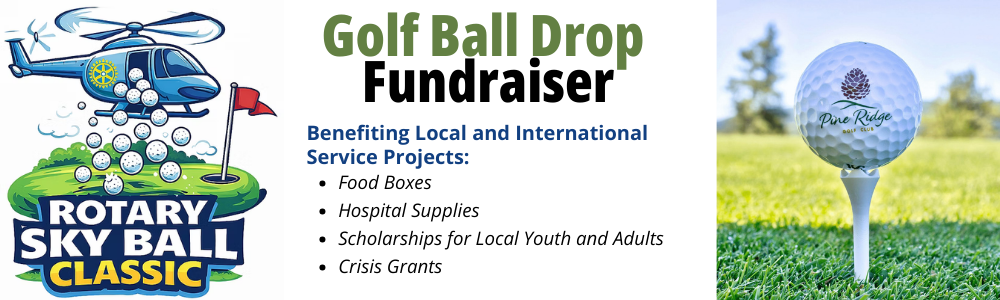 skyball classic golf ball drop fundraiser image