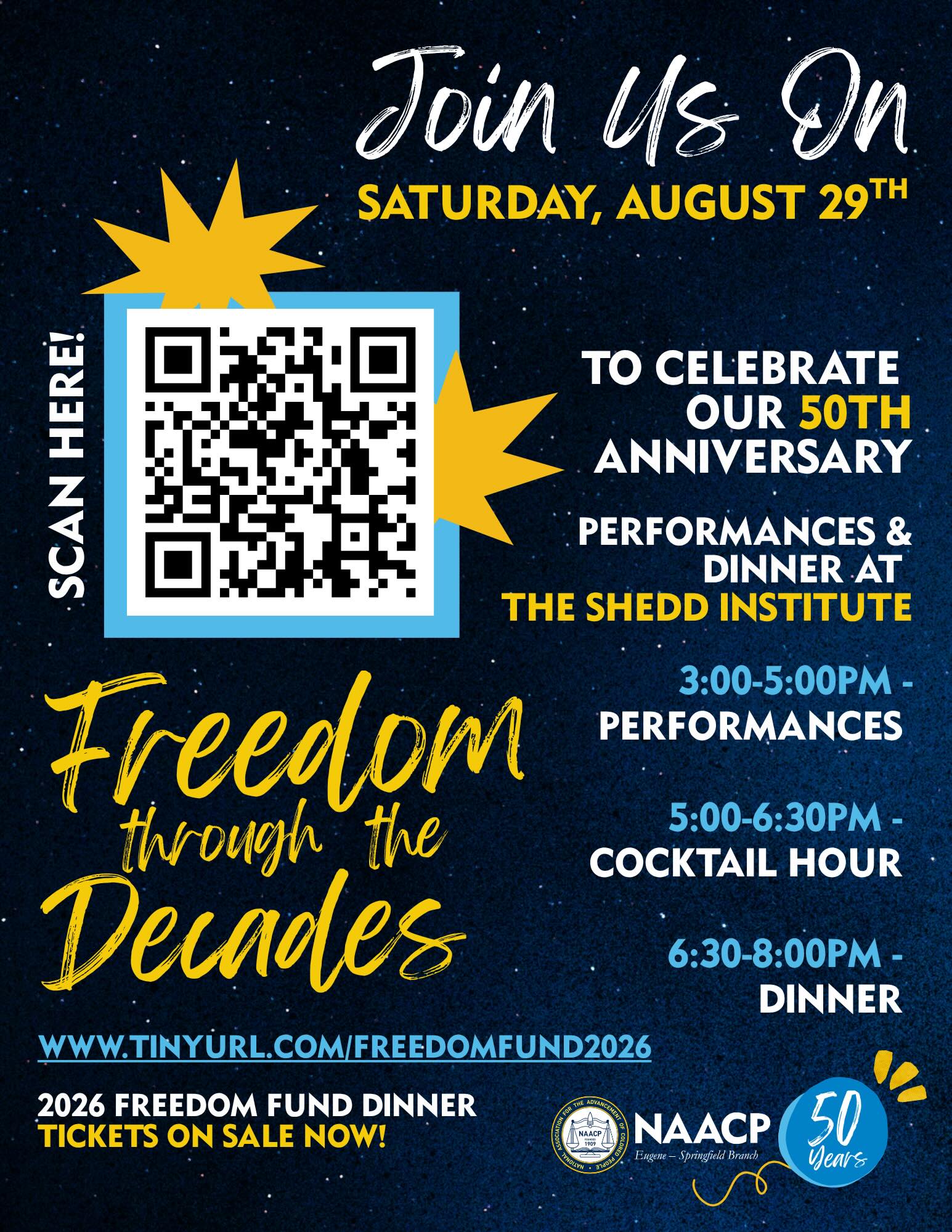 FFD Tickets on Sale w QR code Tres de Mayo 2025